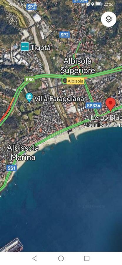Albergo Blue Fish Albisola Superiore Dış mekan fotoğraf
